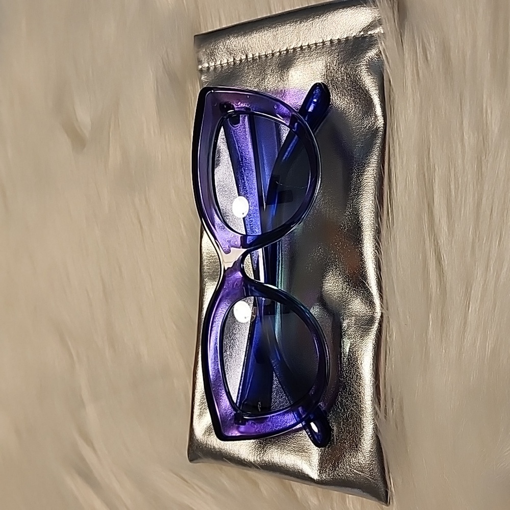 EUC Anna and Ava purple cat eye sunglasses